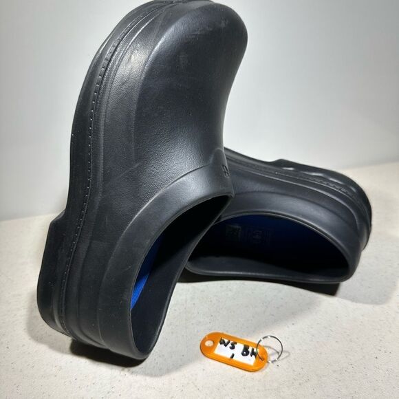 Shoes For Crews Bloodstone 61582 Unisex Adults Black Slip On Work Clog SzM5/W7 - Picture 1 of 7